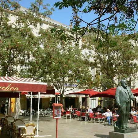 Comedie Terrasse Parking-Offert Studio Montpellier