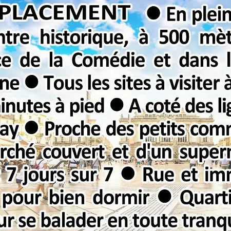 Apartment Comedie Terrasse Parking-Offert Studio *